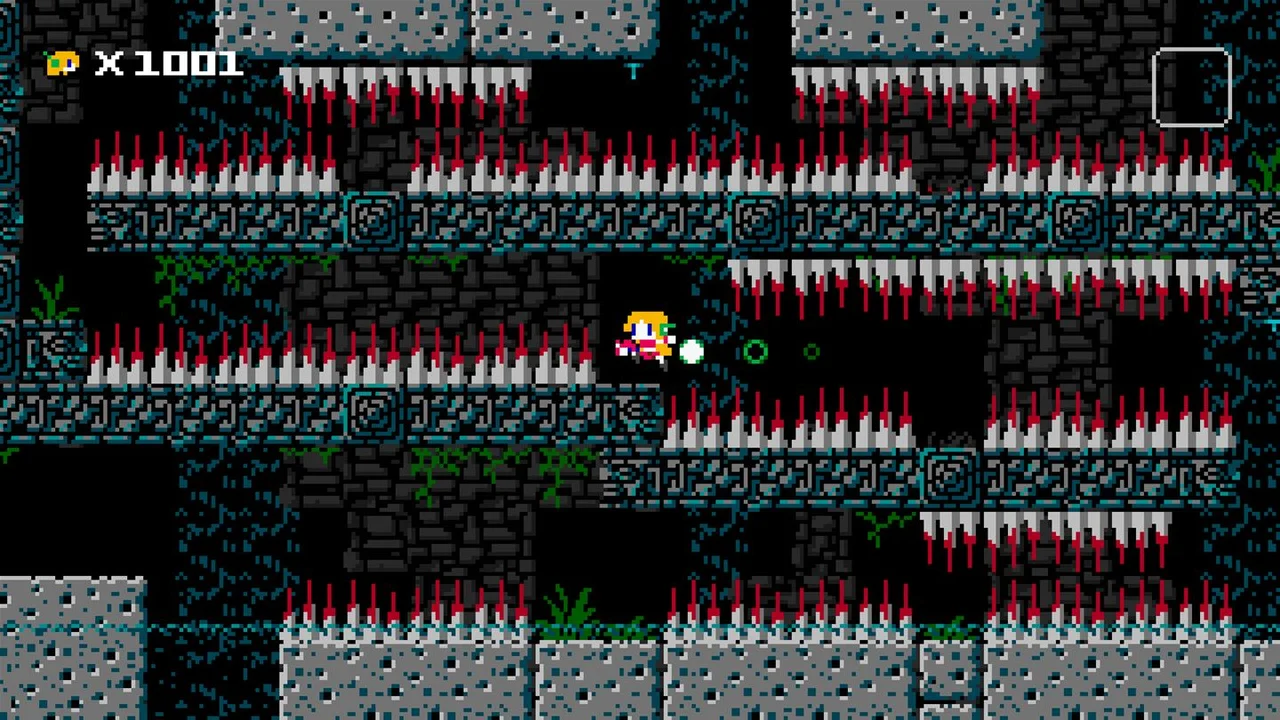 1001 Spikes gameplay screenshot 2