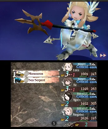 Bravely Default gameplay screenshot 2