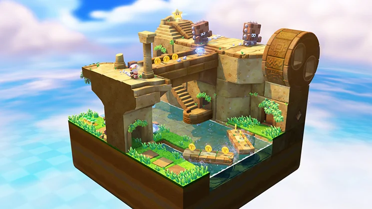 Captain Toad: Treasure Tracker gameplay screenshot 3