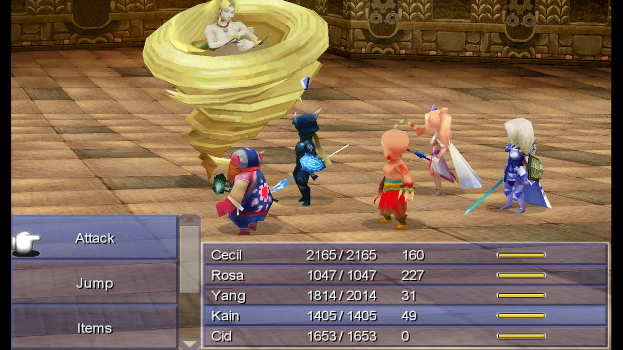 FINAL FANTASY IV: THE AFTER YEARS gameplay screenshot 1