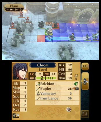 Fire Emblem: Awakening gameplay screenshot 2