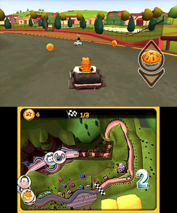 Capa de Garfield Kart