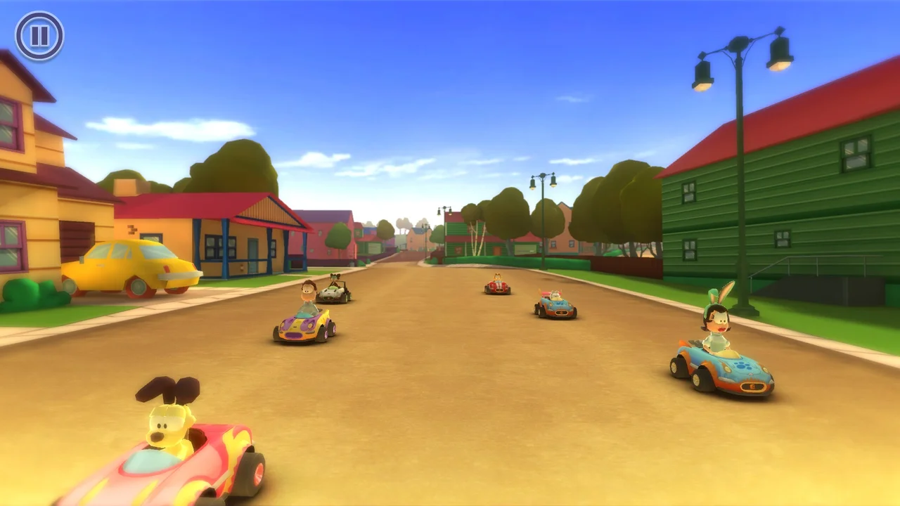 Garfield Kart gameplay screenshot 0
