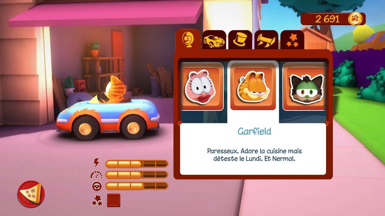 Garfield Kart gameplay screenshot 5