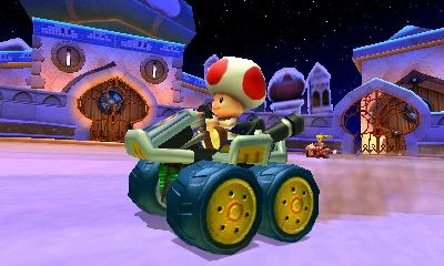 Mario Kart 7 gameplay screenshot 5