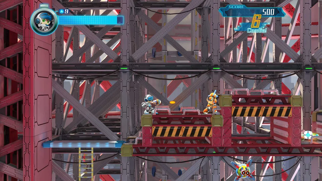 Mighty No. 9 gameplay screenshot 2
