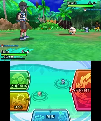 Pokémon Sun, Moon gameplay screenshot 0