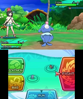 Pokémon Sun, Moon gameplay screenshot 3