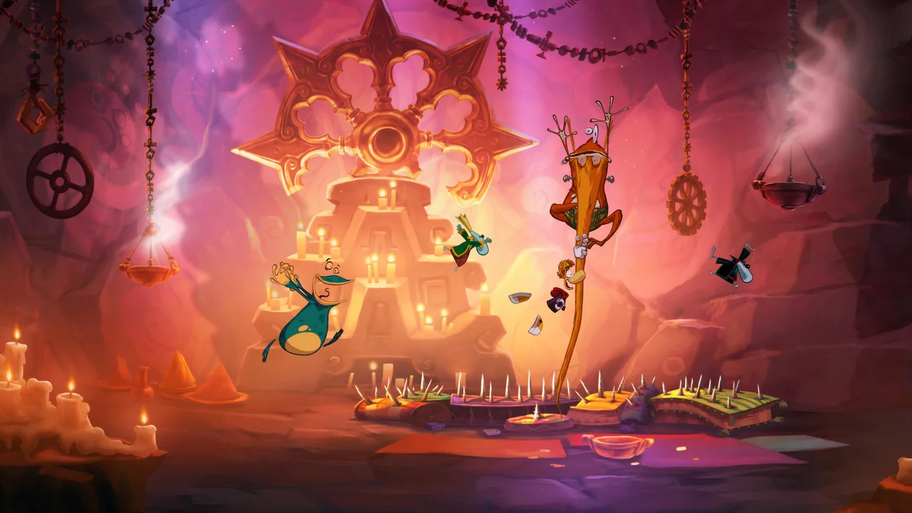 Rayman Origins gameplay screenshot 1