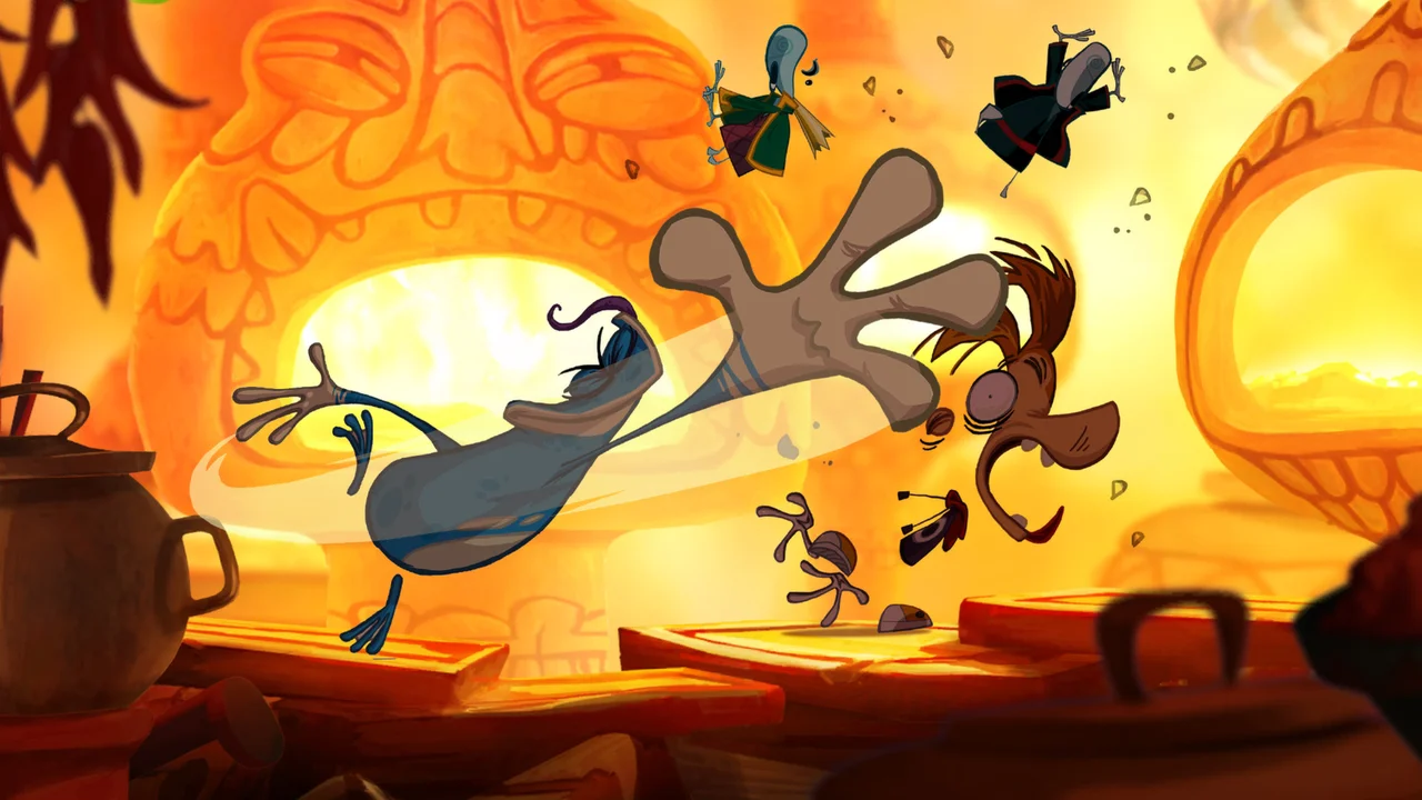 Rayman Origins gameplay screenshot 4