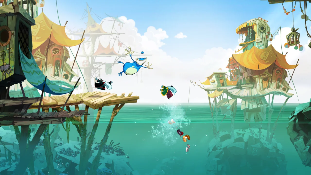 Rayman Origins gameplay screenshot 5
