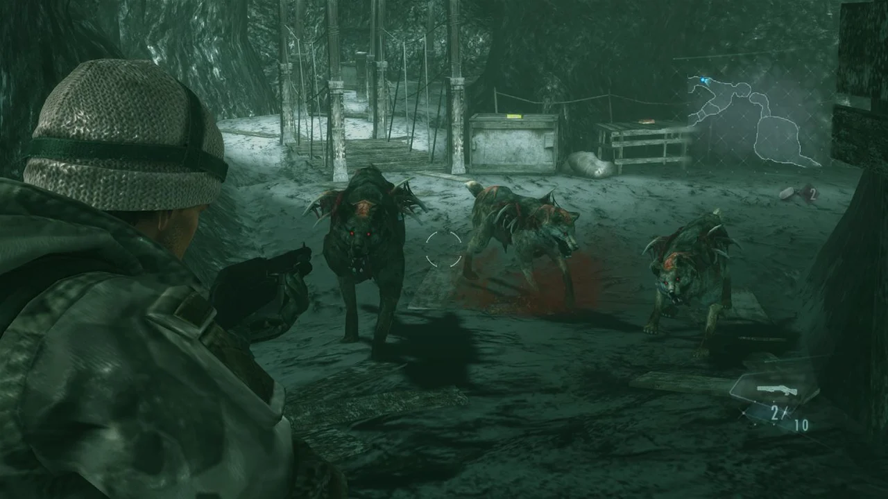 Resident Evil Revelations gameplay screenshot 1
