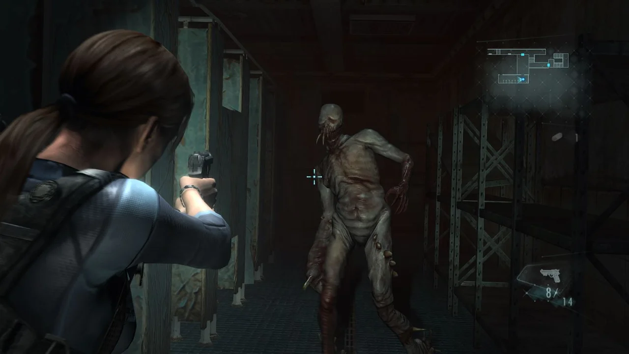 Resident Evil Revelations gameplay screenshot 3