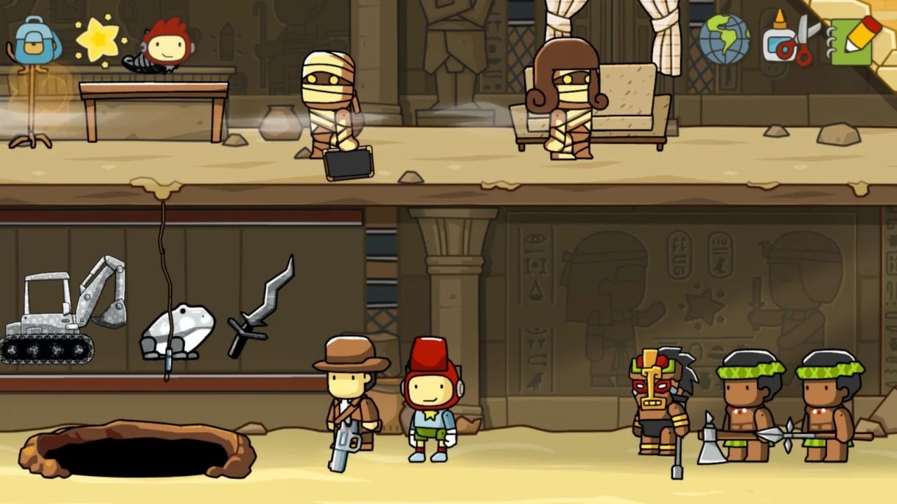 Scribblenauts Unlimited gameplay screenshot 1