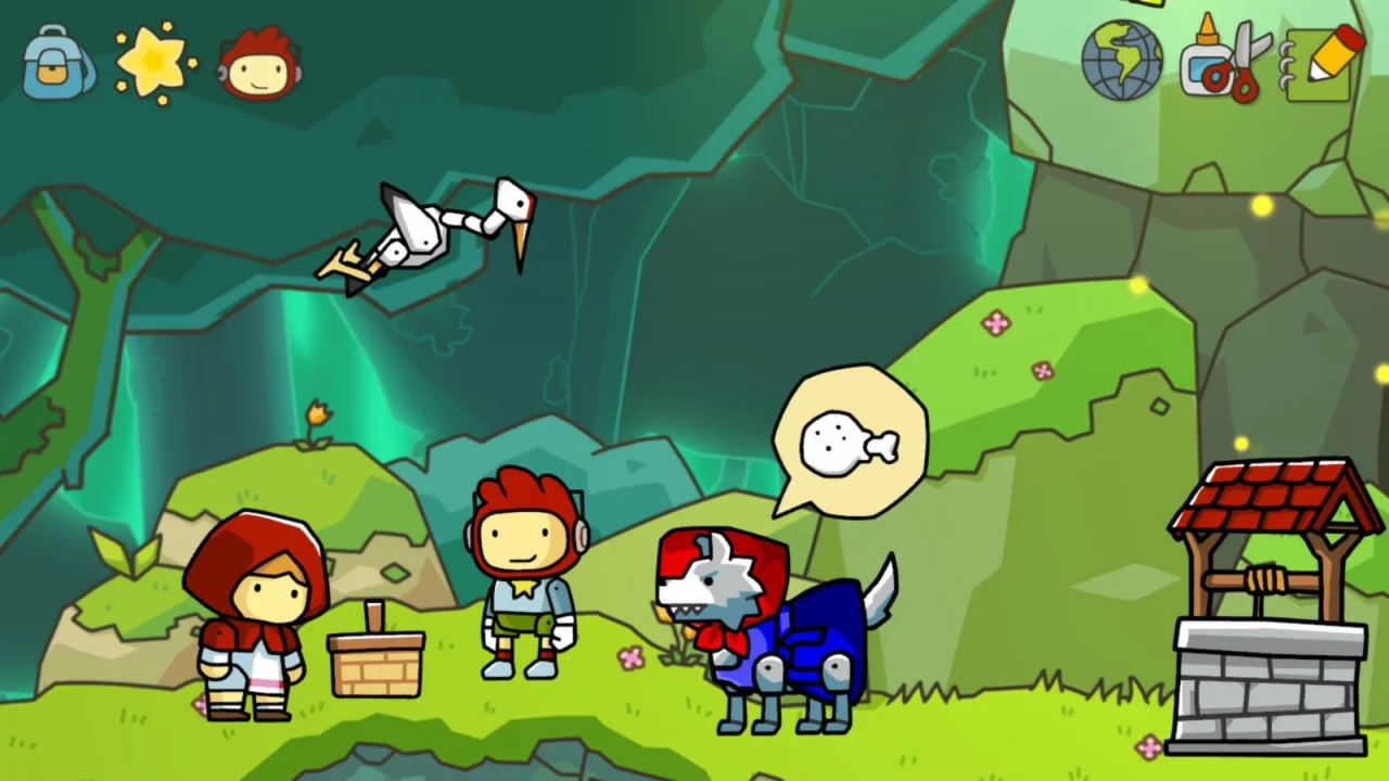 Scribblenauts Unlimited gameplay screenshot 2