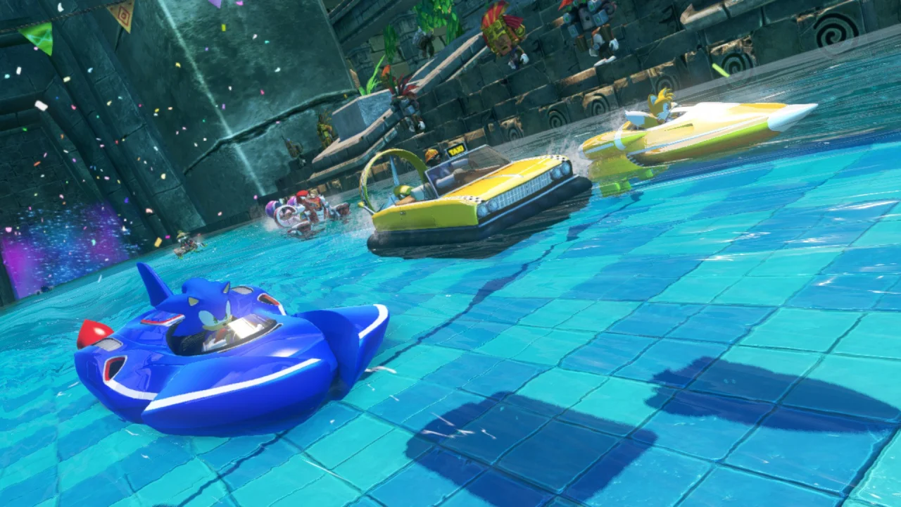 Sonic & All-Stars Racing Transformed gameplay screenshot 4