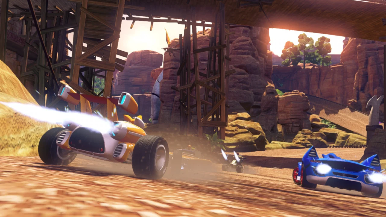Sonic & All-Stars Racing Transformed gameplay screenshot 5
