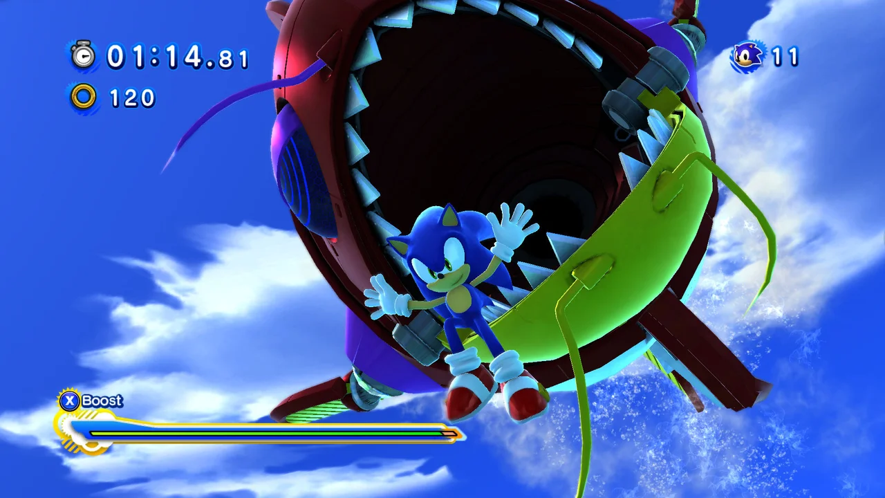 Sonic Generations gameplay screenshot 0