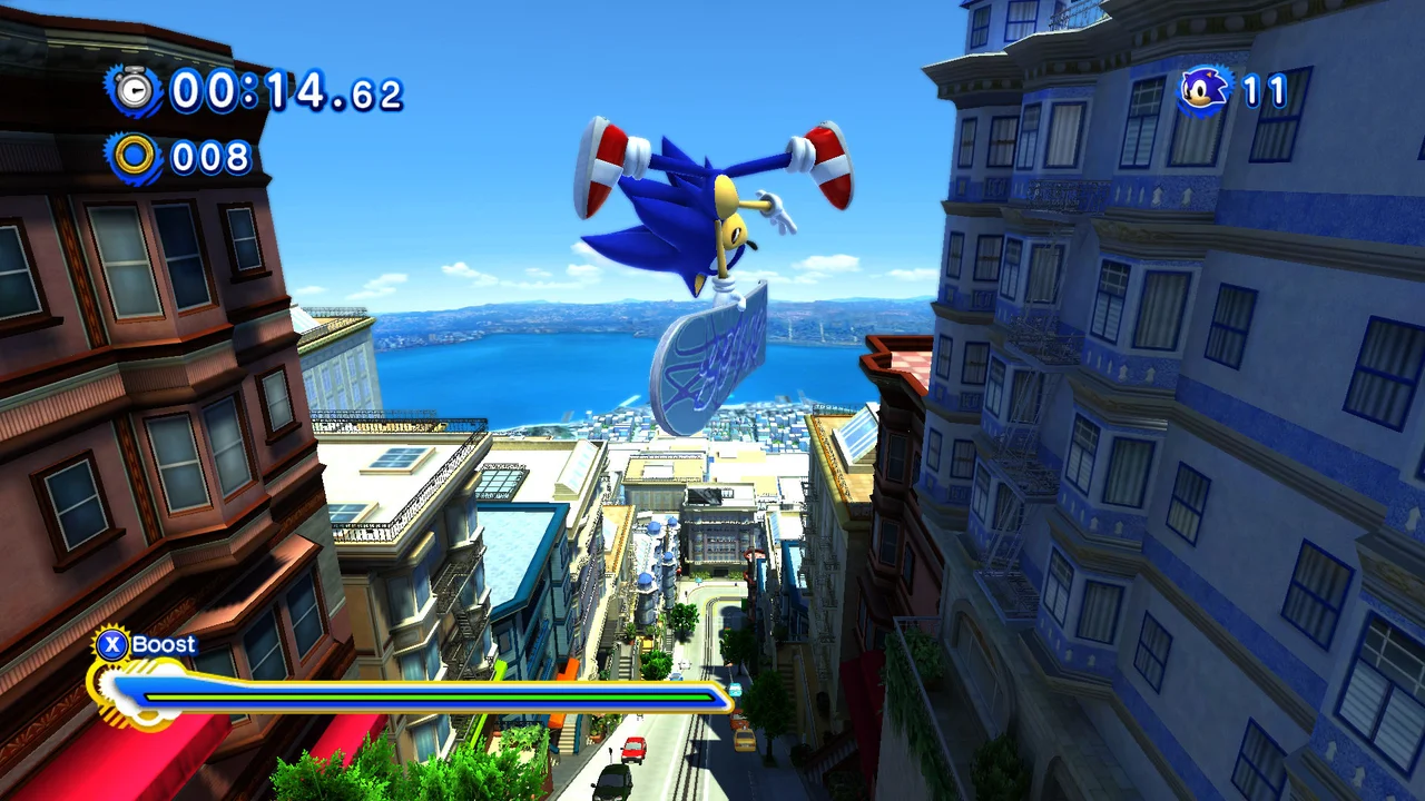 Sonic Generations gameplay screenshot 1