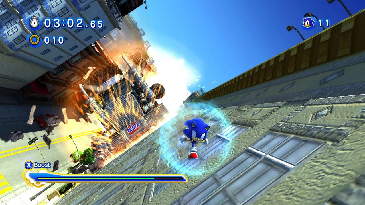 Sonic Generations gameplay screenshot 2