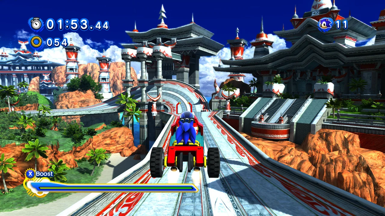 Sonic Generations gameplay screenshot 3
