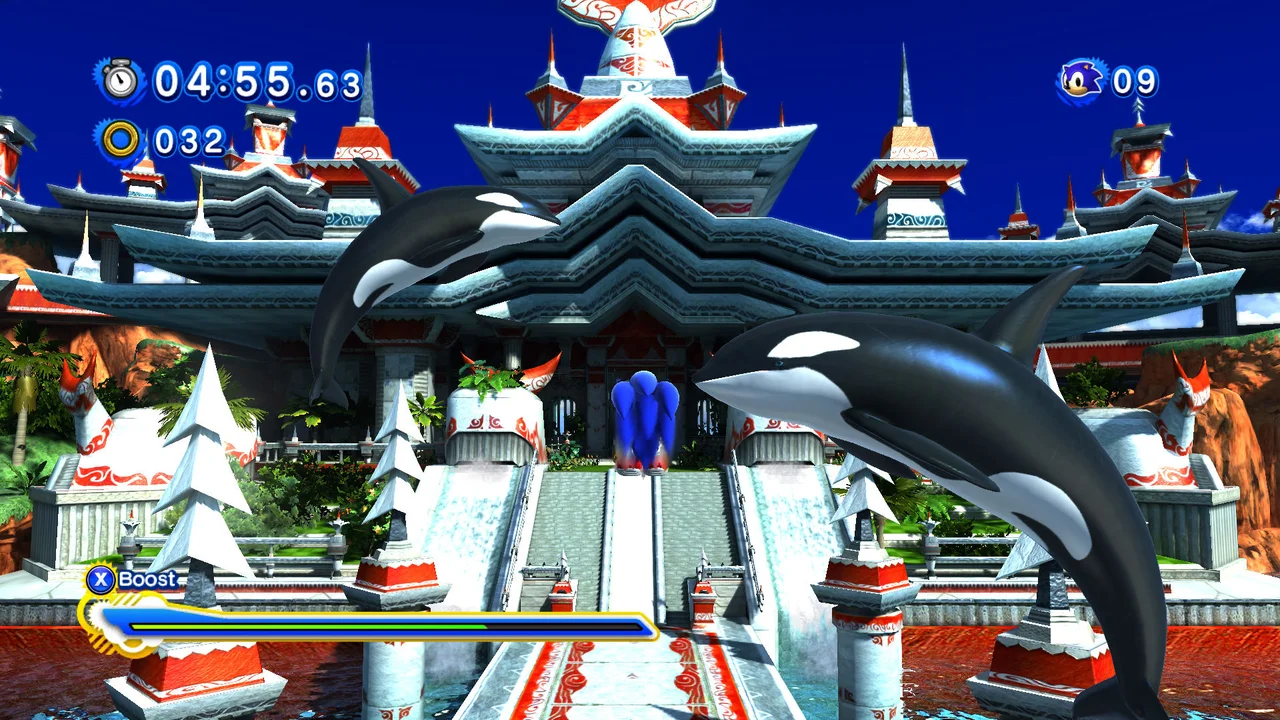 Sonic Generations gameplay screenshot 4