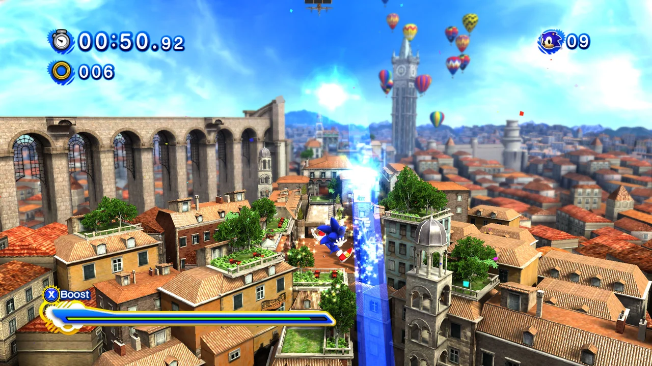 Sonic Generations gameplay screenshot 5