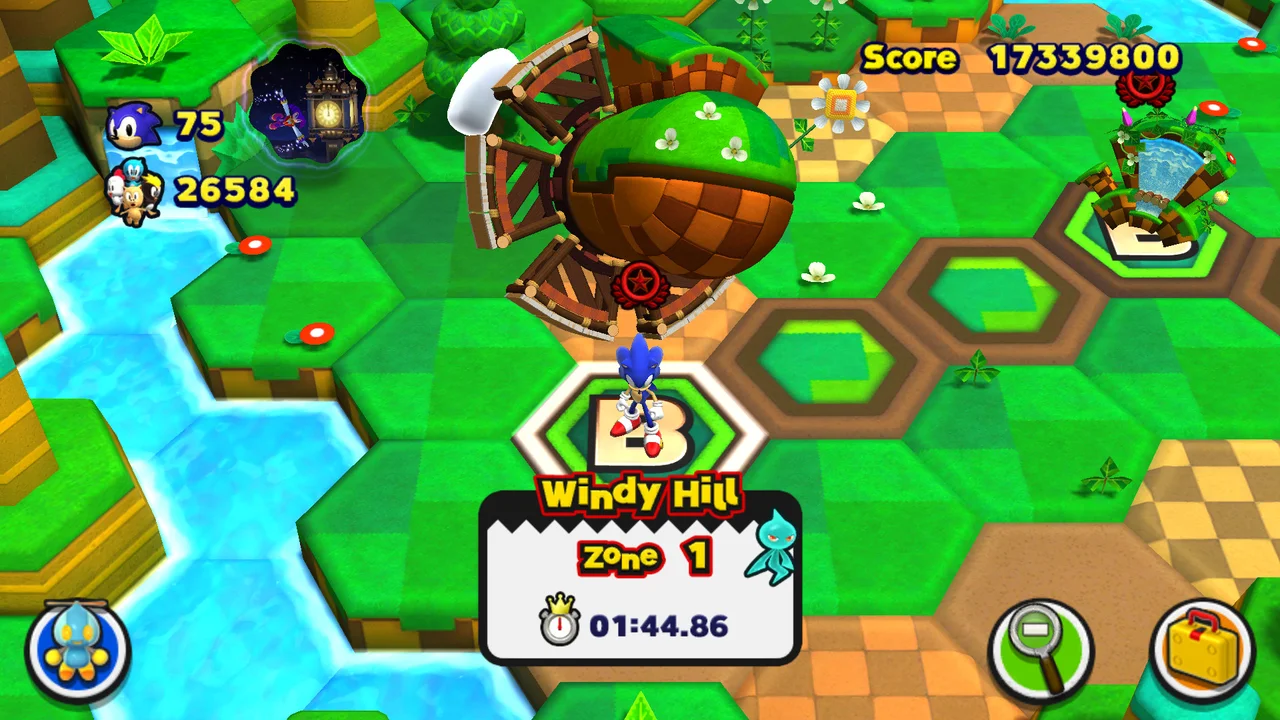 Sonic Lost World gameplay screenshot 1