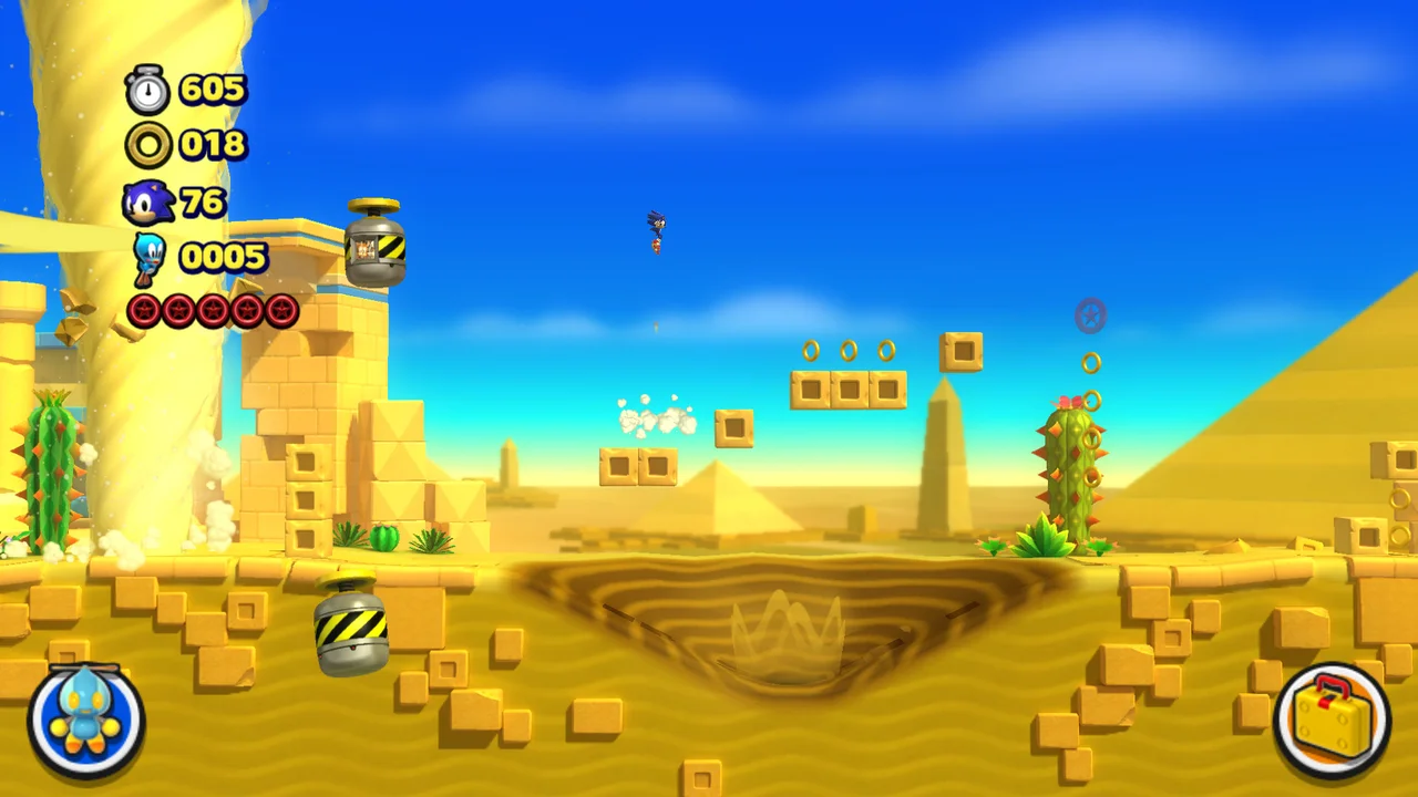 Sonic Lost World gameplay screenshot 2