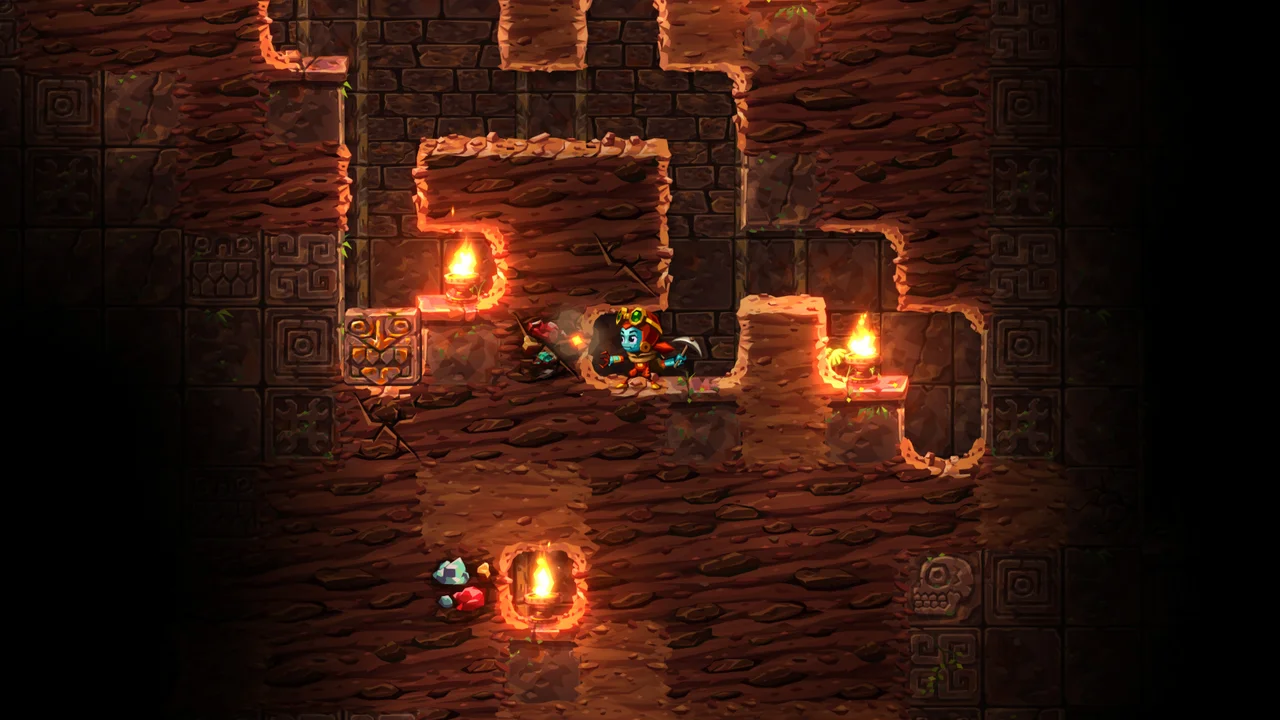 SteamWorld Dig 2 gameplay screenshot 0