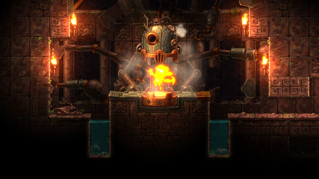 SteamWorld Dig 2 gameplay screenshot 1