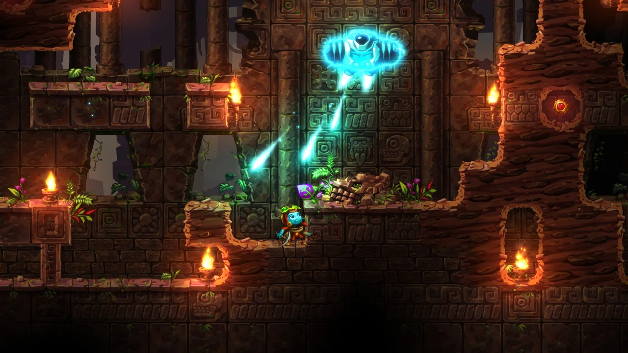 SteamWorld Dig 2 gameplay screenshot 2
