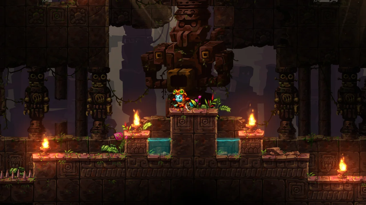 SteamWorld Dig 2 gameplay screenshot 5