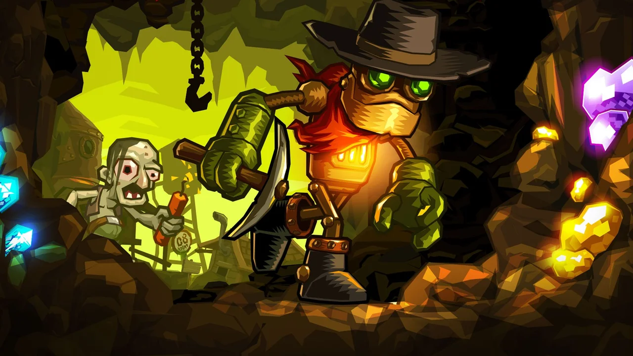 Capa de SteamWorld Dig