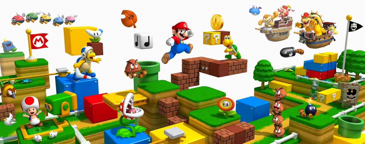 Capa de Super Mario 3D Land