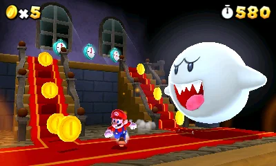 Super Mario 3D Land gameplay screenshot 1