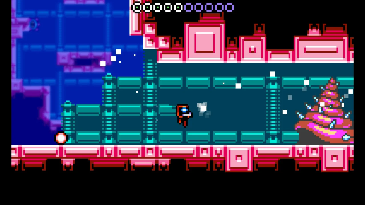 Xeodrifter gameplay screenshot 2
