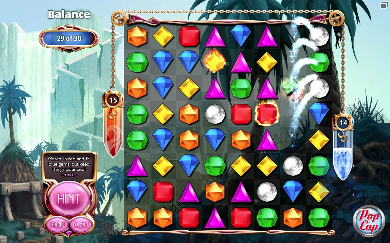 Bejeweled 3 gameplay screenshot 2