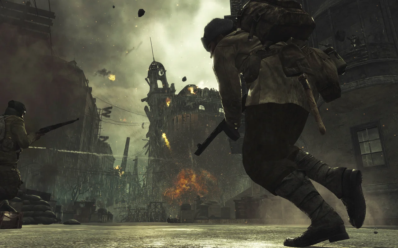 Call of Duty: World at War gameplay screenshot 2