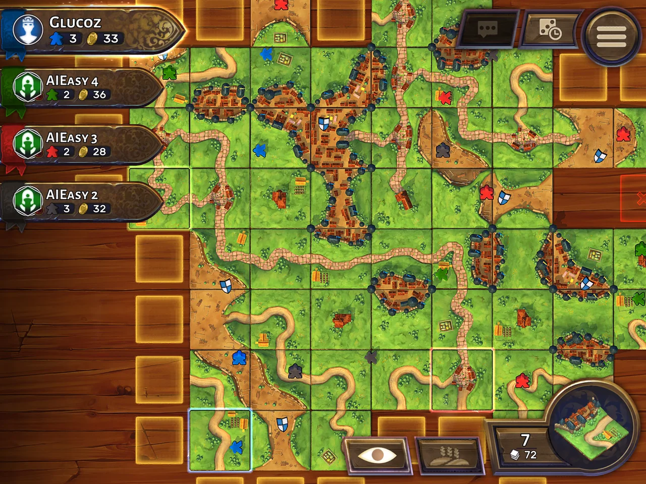 Carcassonne gameplay screenshot 4