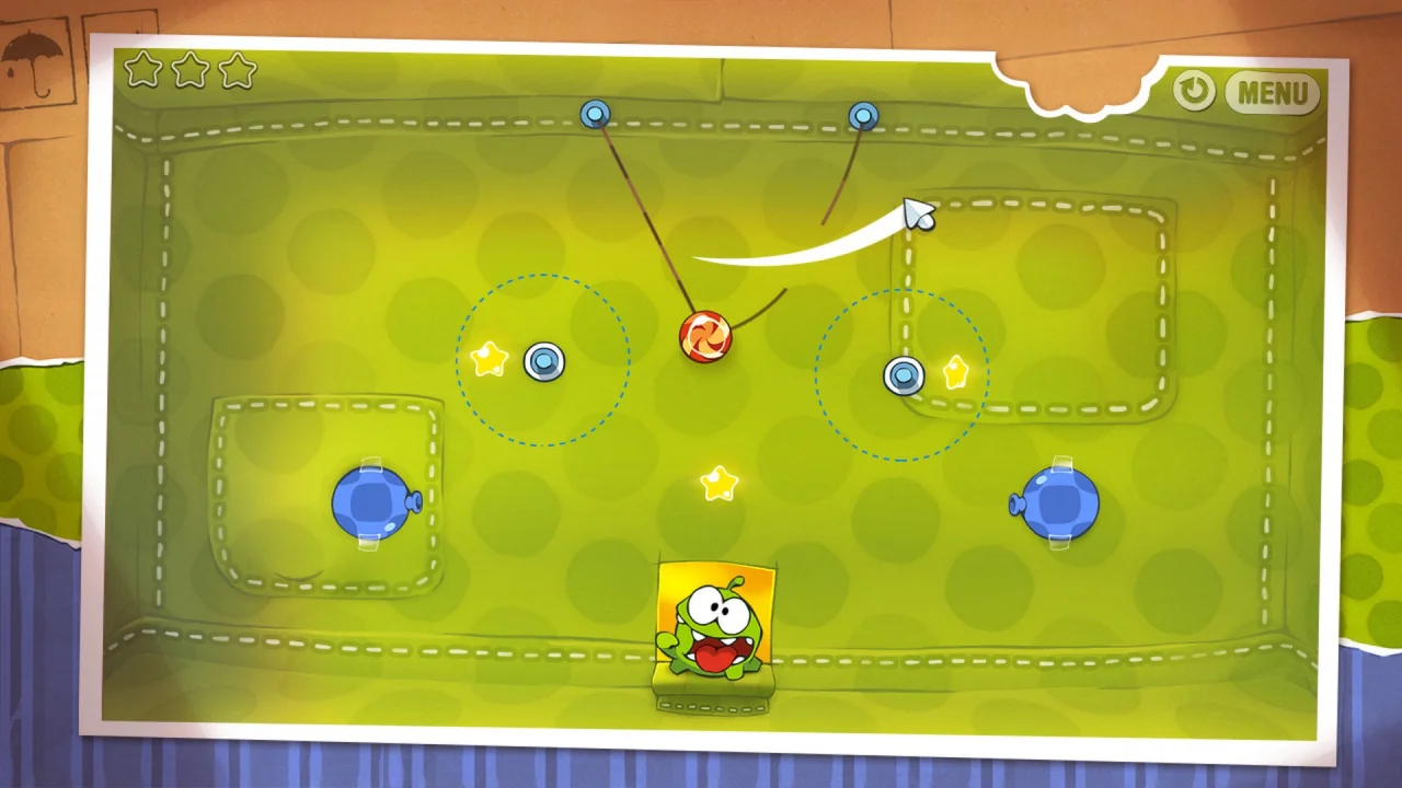 Cut the Rope gameplay screenshot 1