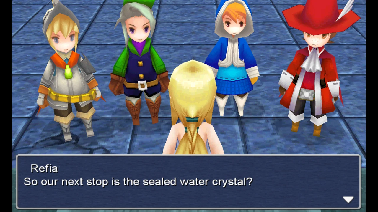 FINAL FANTASY III (3D REMAKE) gameplay screenshot 1