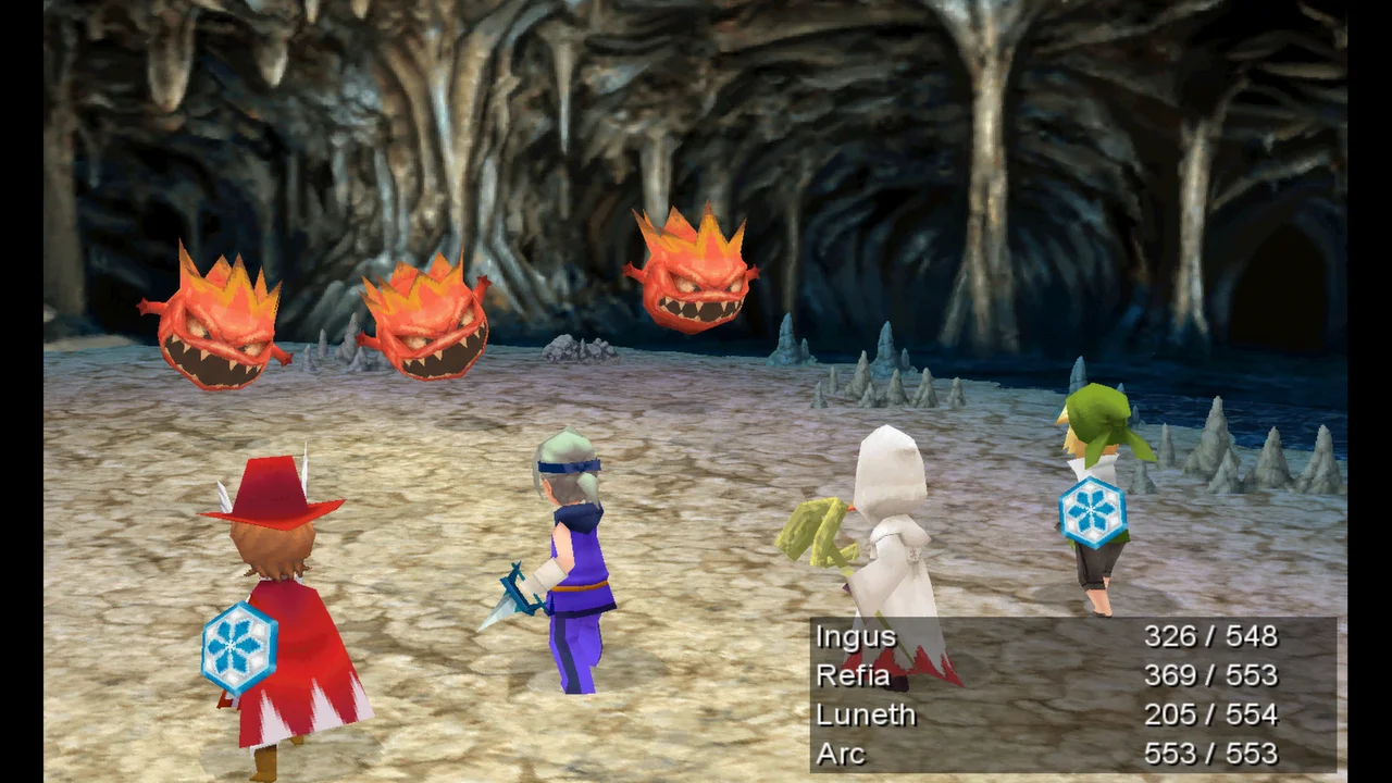 FINAL FANTASY III (3D REMAKE) gameplay screenshot 2