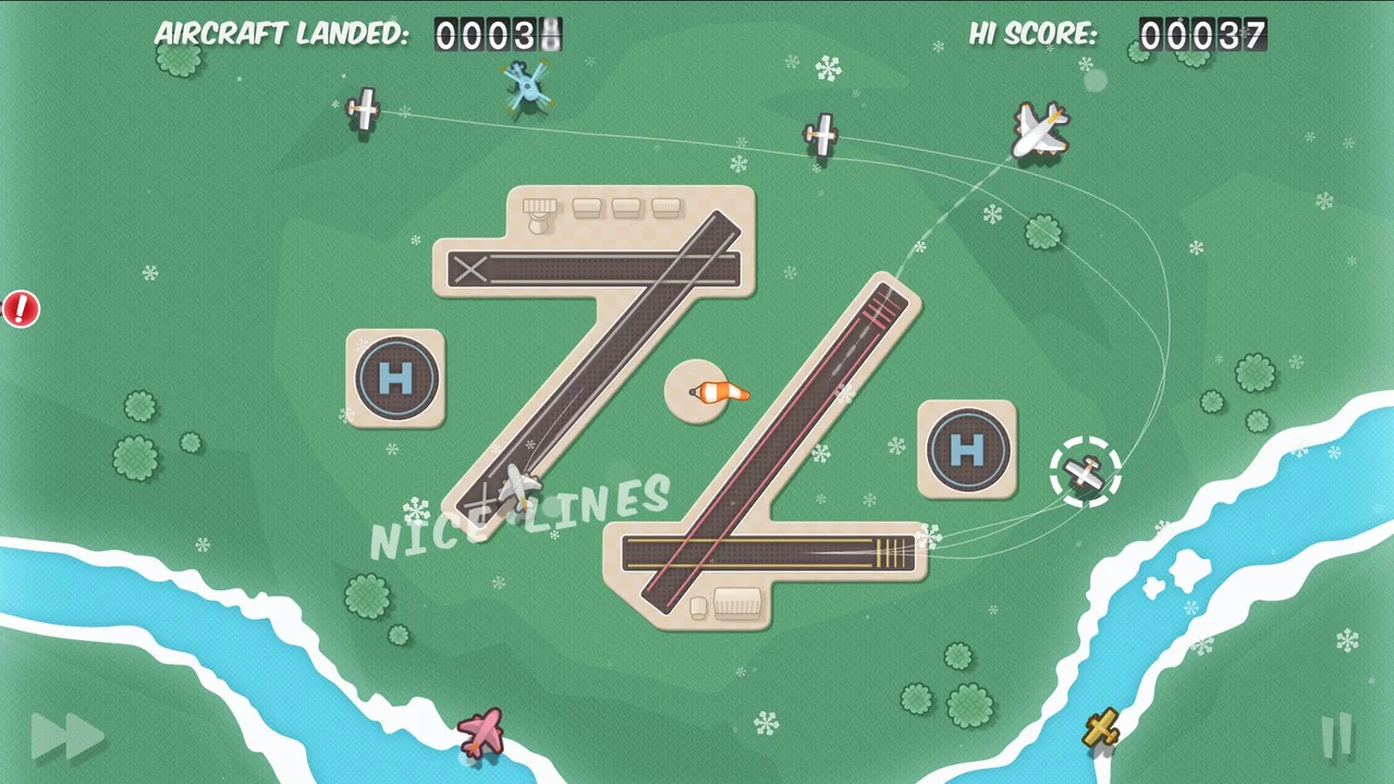 Flight Control HD gameplay screenshot 3