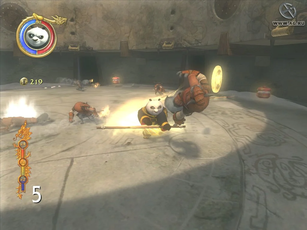 Kung Fu Panda gameplay screenshot 4