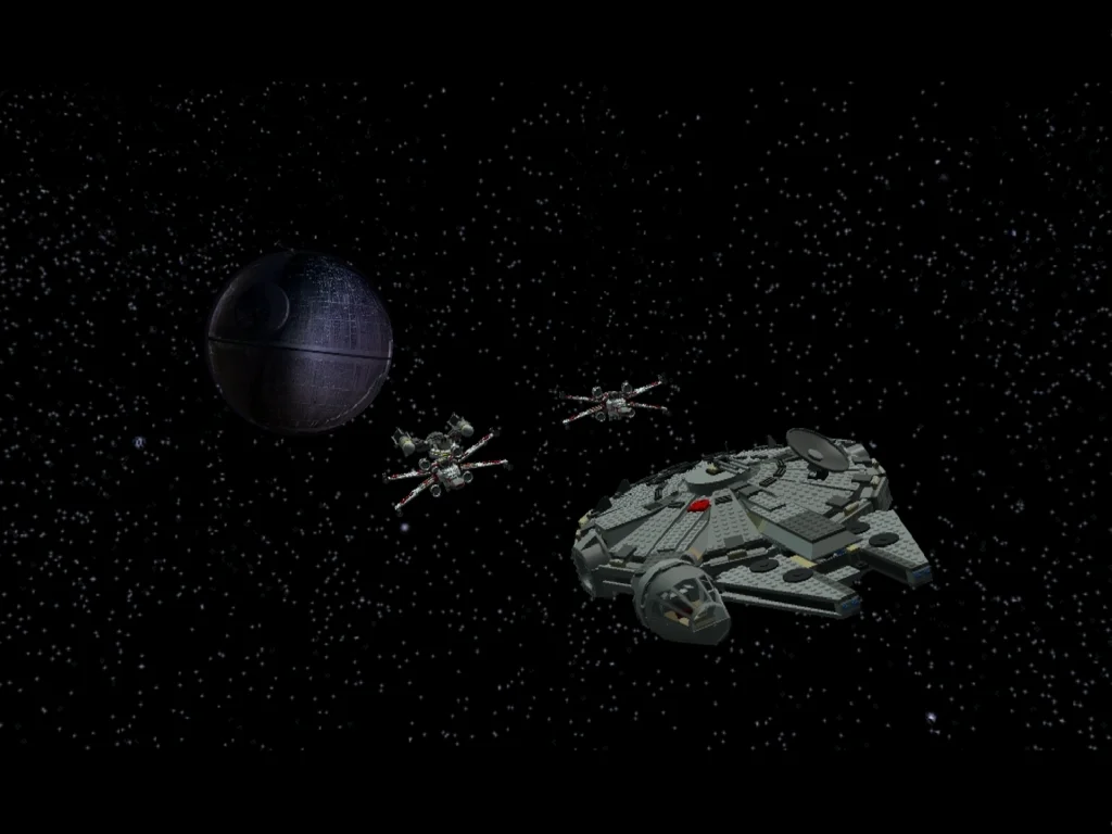 LEGO Star Wars - The Complete Saga gameplay screenshot 2