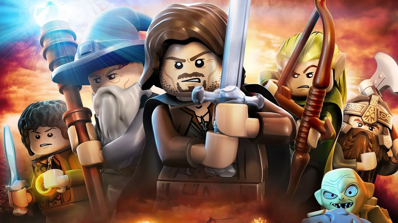 Capa de LEGO The Lord of the Rings