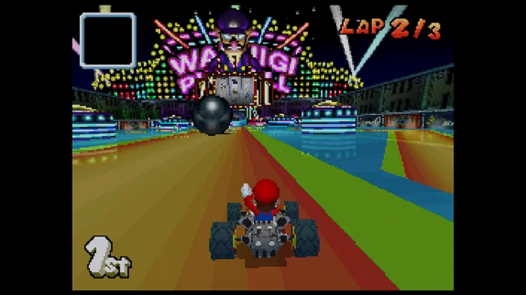 Mario Kart DS gameplay screenshot 2