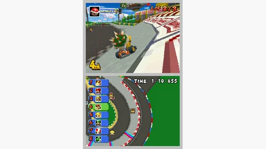 Mario Kart DS gameplay screenshot 5