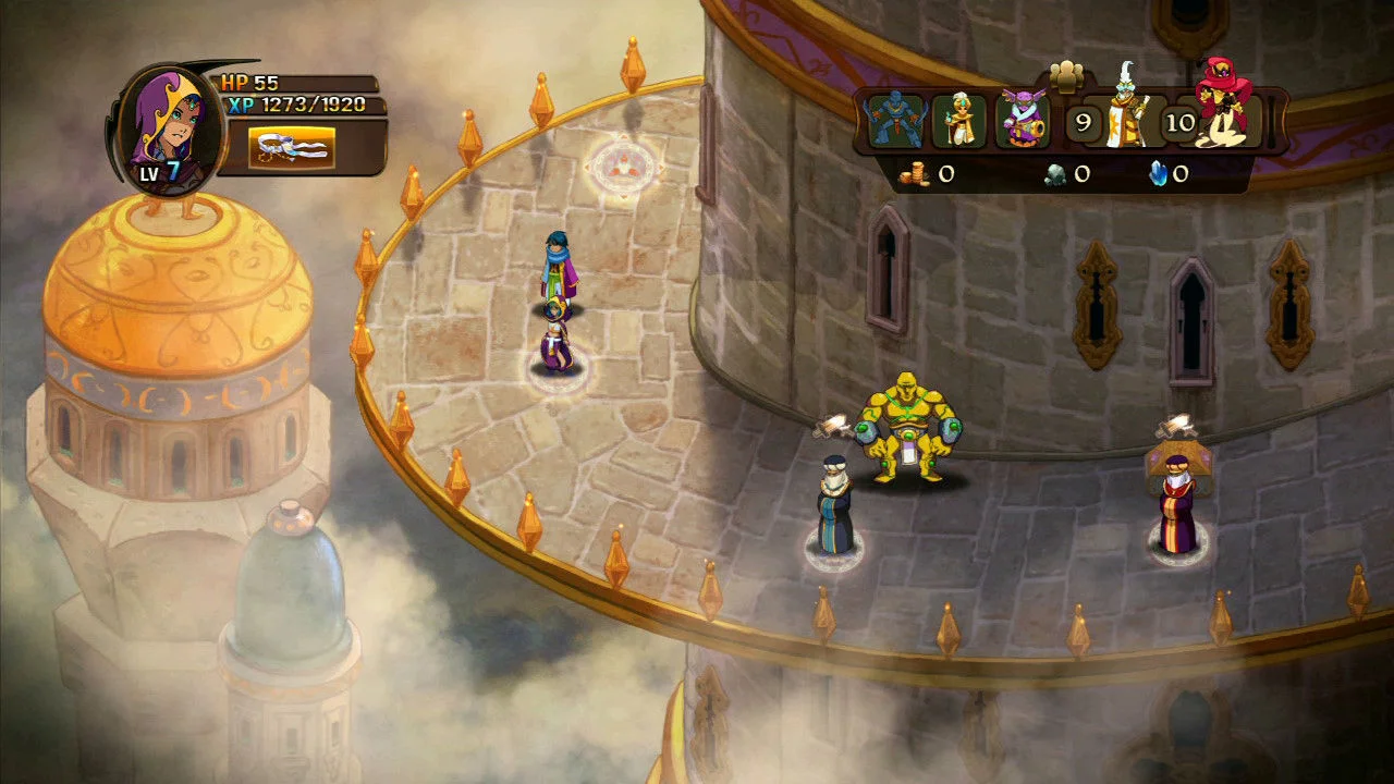 Might and Magic Clash of Heroes gameplay screenshot 1